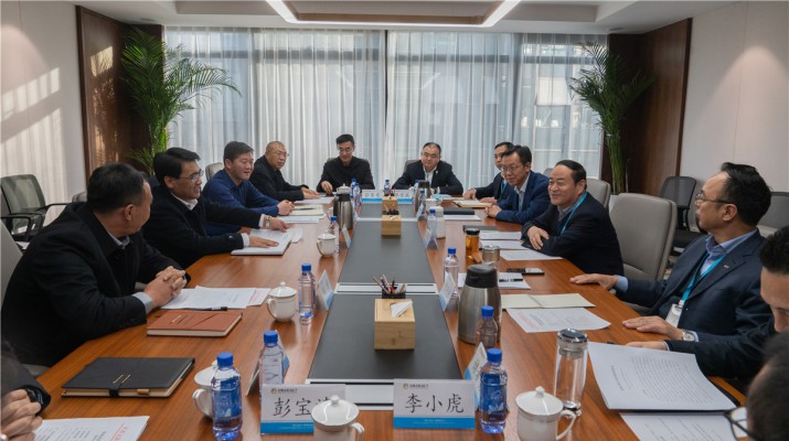 景泰县委书记薛丞忠一行到访米兰(中国)_米兰平台集团