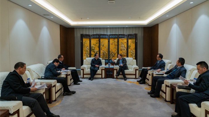 天水市政府副市长刘国军一行到访米兰(中国)_米兰平台集团