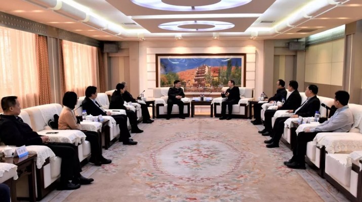 兰州文理学院党委书记阎晓辉一行到访米兰(中国)_米兰平台集团
