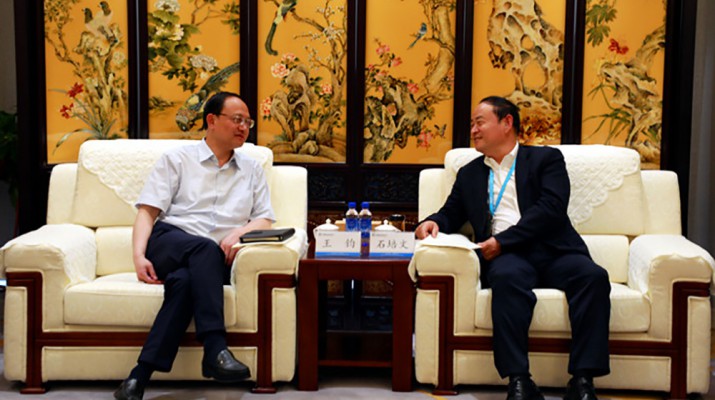 金昌市市委副书记、市长王钧一行到访米兰(中国)_米兰平台集团