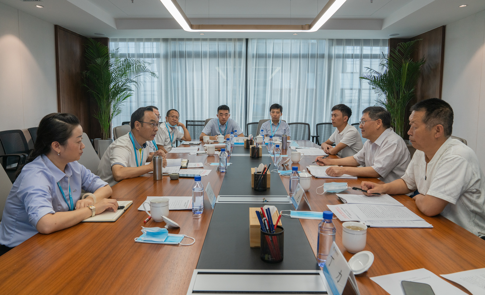 省政府国资委调研督导米兰(中国)_米兰平台集团安全生产、防汛减灾和疫情防控工作
